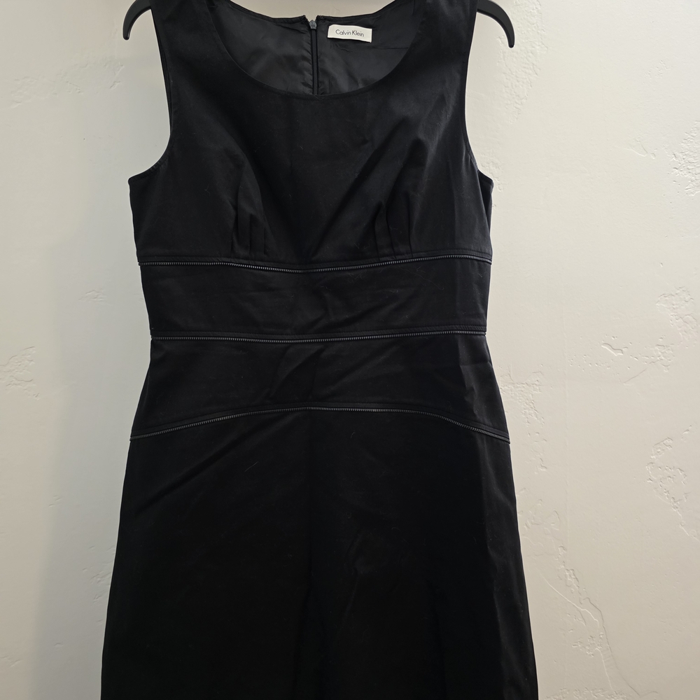Calvin Klein Black Sleeveless Dress